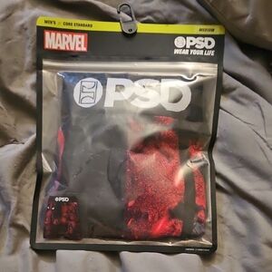 PSD Marvel Men's Boxer Briefs - Red and Black